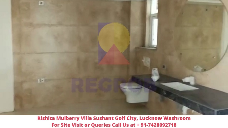 Rishita Mulberry Villa Sushant Golf City, Lucknow Washroom