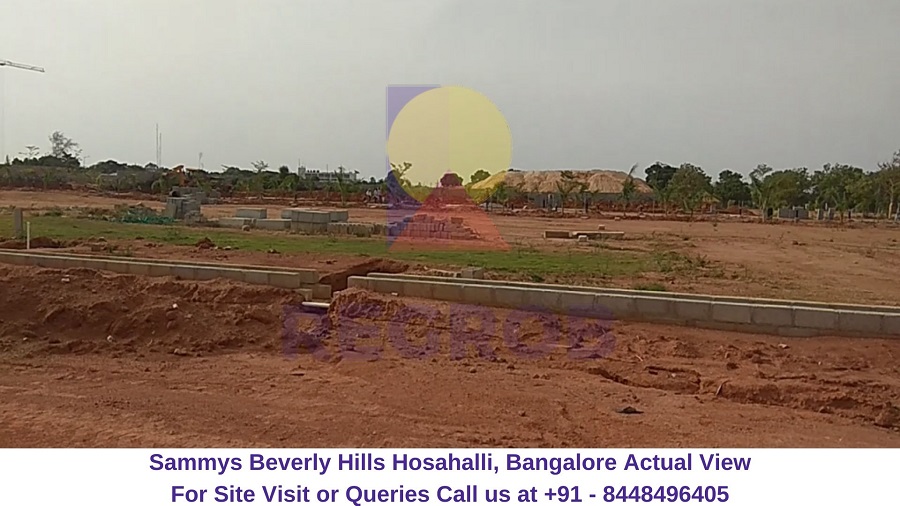 Sammys Beverly Hills Hosahalli, Bangalore Actual View of Site