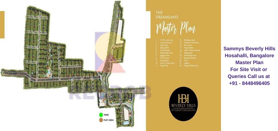Sammys Beverly Hills Hosahalli, Bangalore Maste Plan