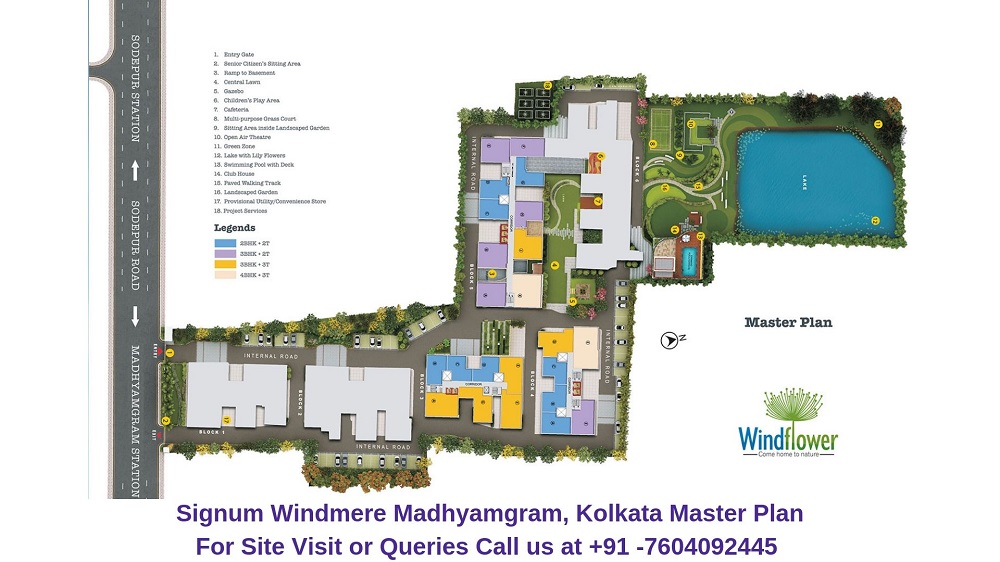 Signum Windmere Madhyamgram, Kolkata Master Plan