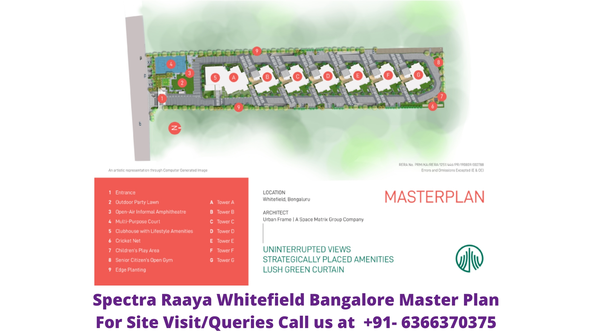 Spectra Raaya Whitefield Bangalore Master Plan