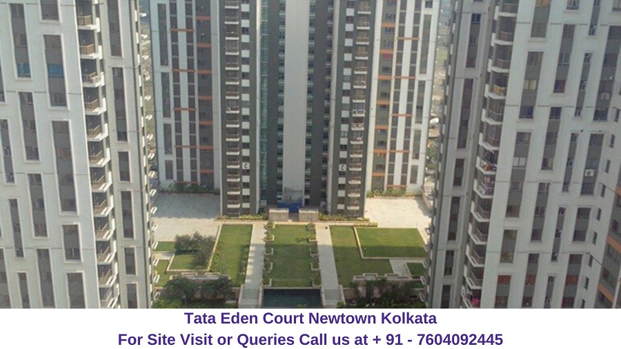 Tata Eden Court Newtown Kolkata Actual View of Tower (5) Regrob