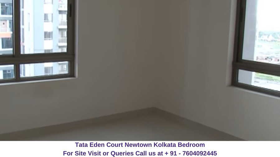 Tata Eden Court Newtown Kolkata Bedroom