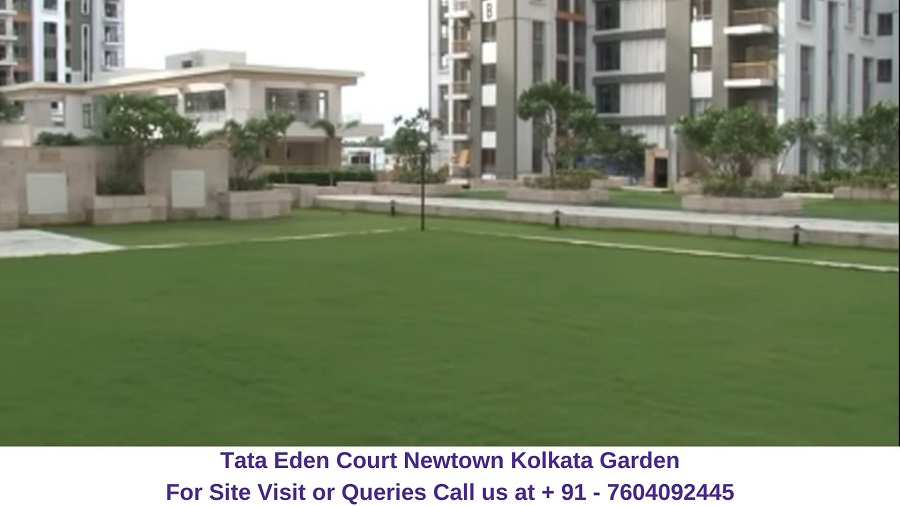 Tata Eden Court Newtown Kolkata Garden