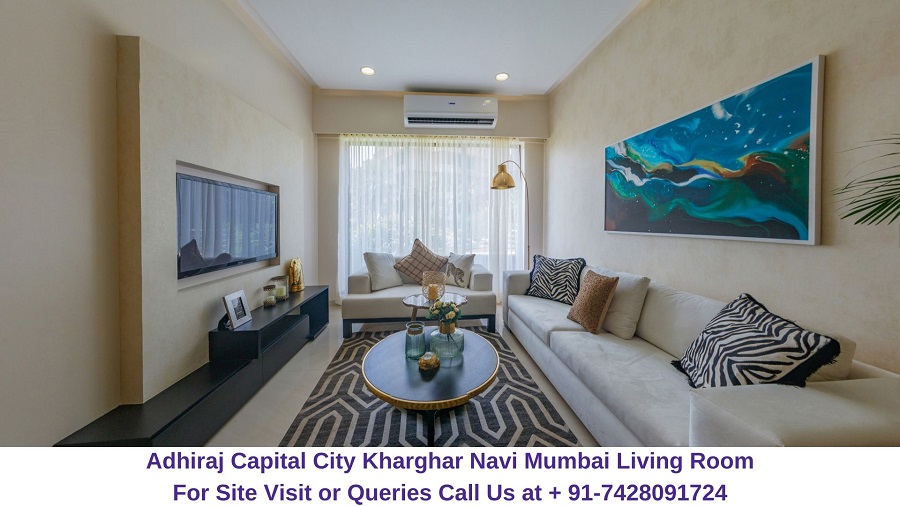 Adhiraj Capital City Kharghar Navi Mumbai Living Area