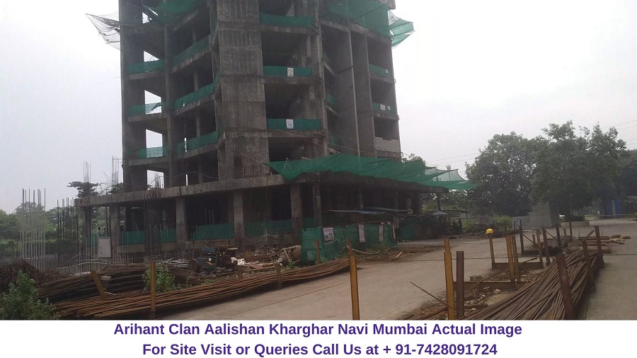 Arihant Clan Aalishan Kharghar Navi Mumbai Construction Site