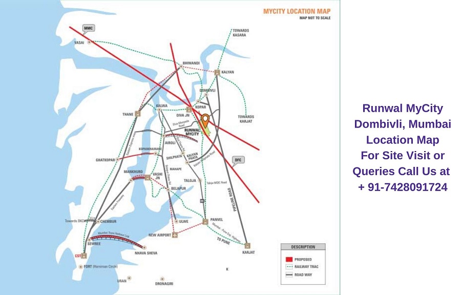 Runwal MyCity Location  Map