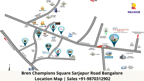 Bren Champions Square Sarjapur Road Bangalore |☎️ 9870312902
