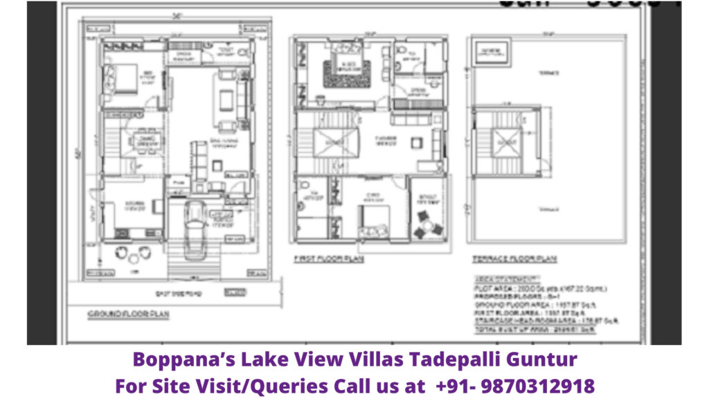 Boppana's Lake View Villas Tadepalli Guntur
