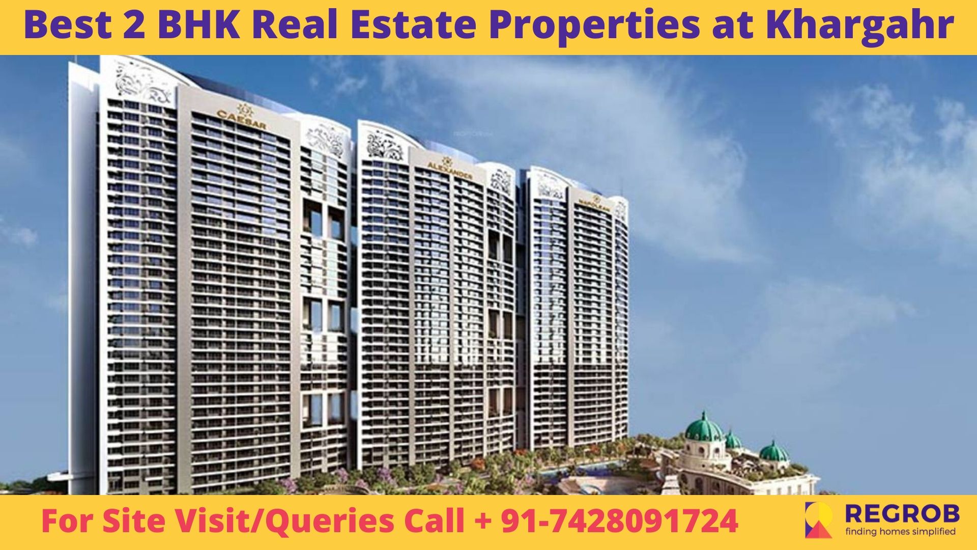 Best 2 BHK Real Estate Properties at Khargahr, Navi Mumbai