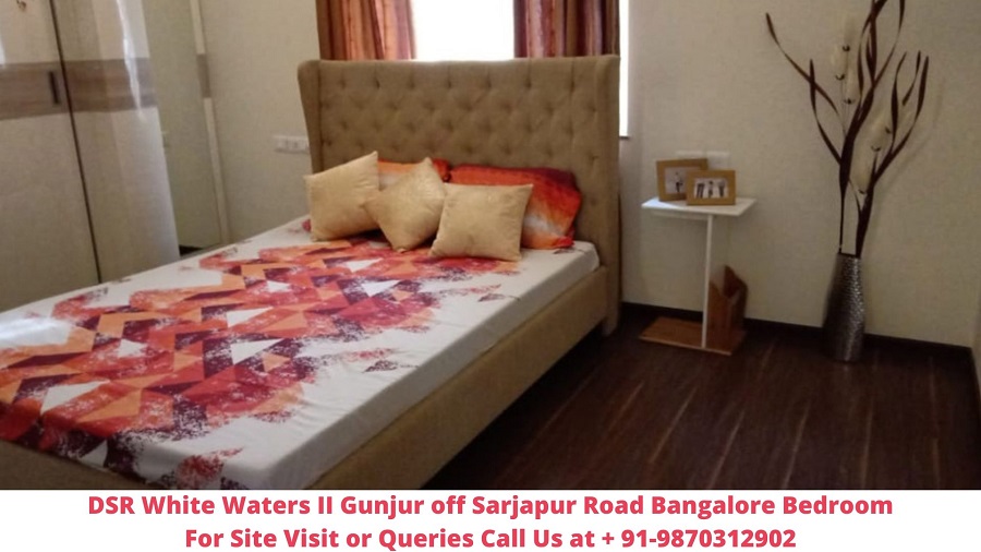 DSR White Waters II Gunjur off Sarjapur Road Bangalore Bedroom