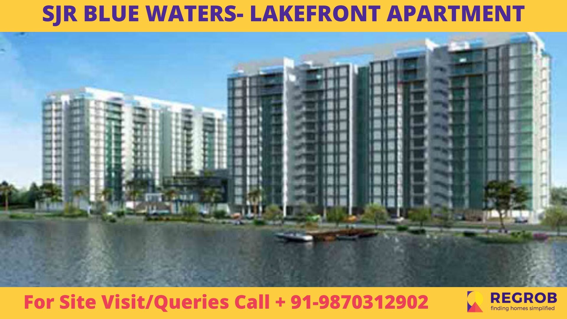 SJR Blue Waters Lakefront Apartment Sarjapur Road Bangalore