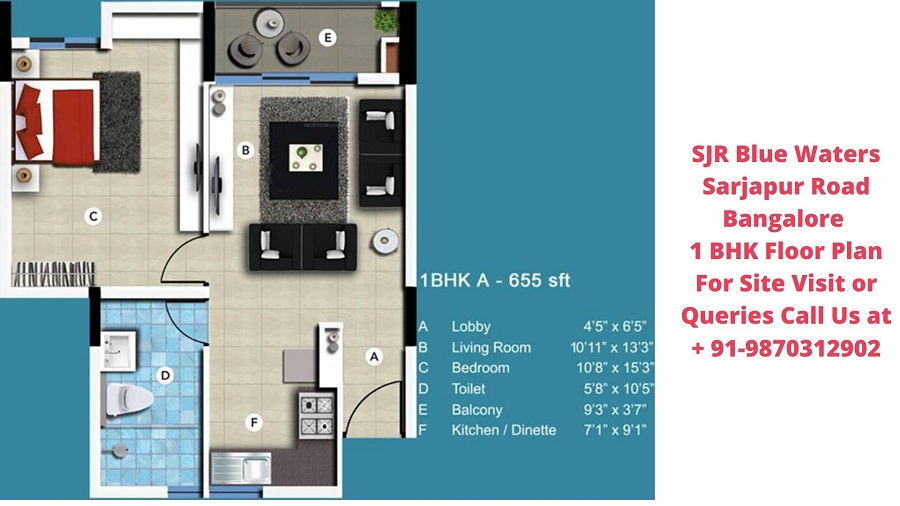 SJR Blue Waters Lakefront Apartment Sarjapur Road Bangalore