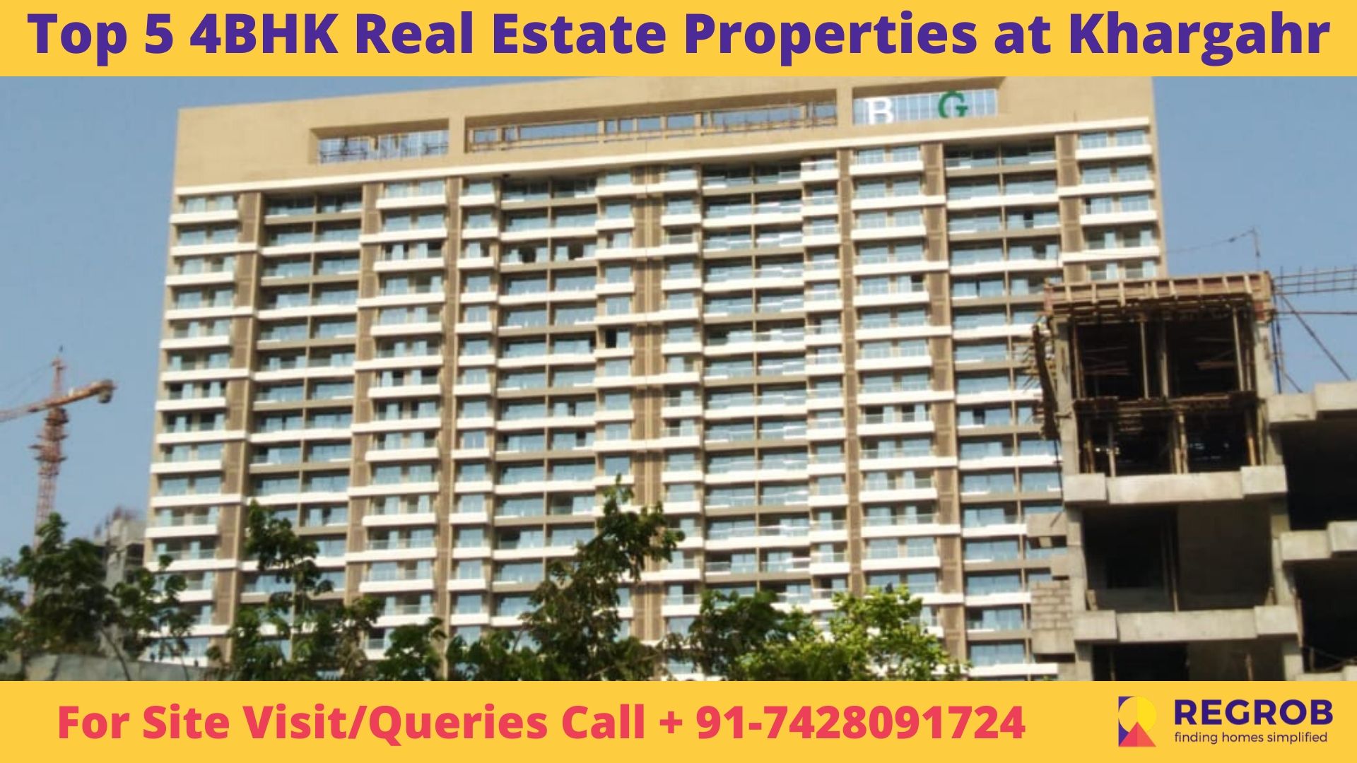 Top 5 4BHK Real Estate Properties at Khargahr