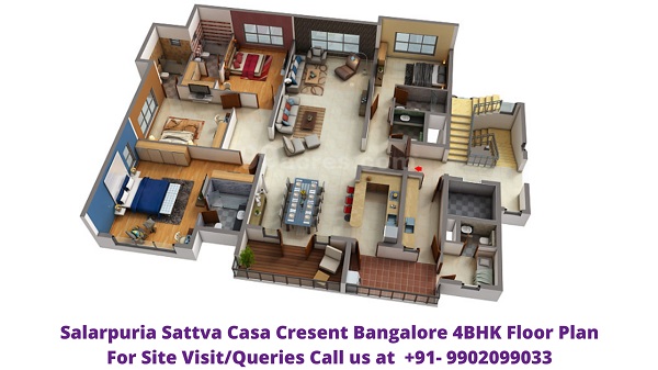 Salarpuria Sattva Casa Cresent Benson Town Bangalore