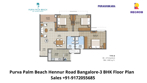 Purva Palm Beach Hennur Road Bangalore