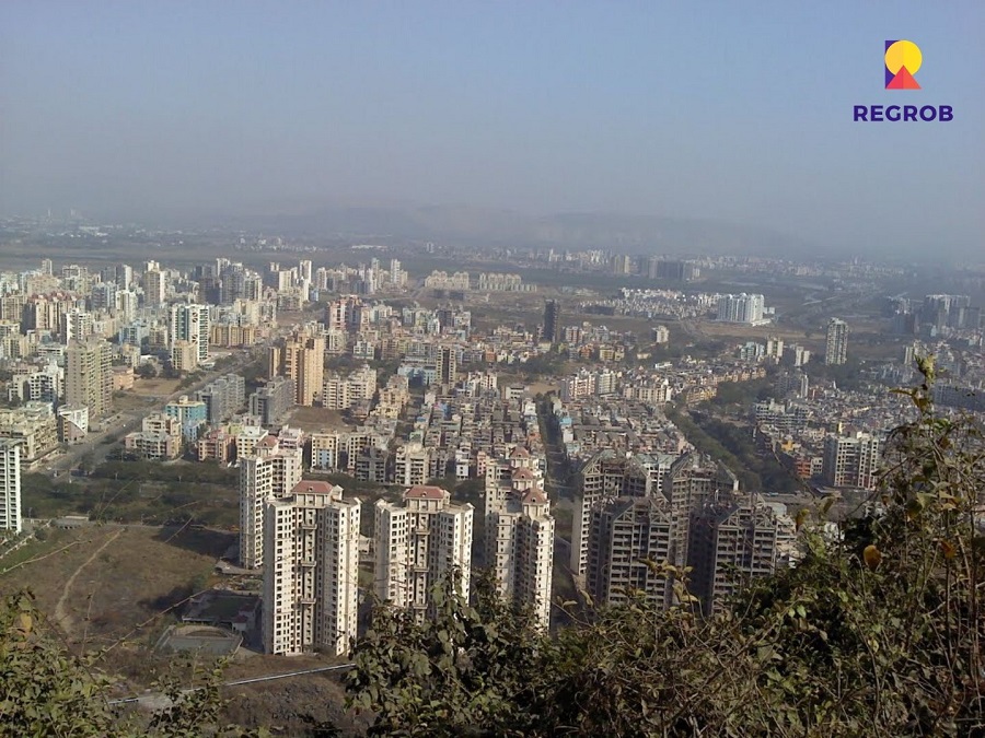 Aerial View of Kharghar