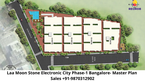 Laa Moon Stone Electronic City Phase-1 Master Plan