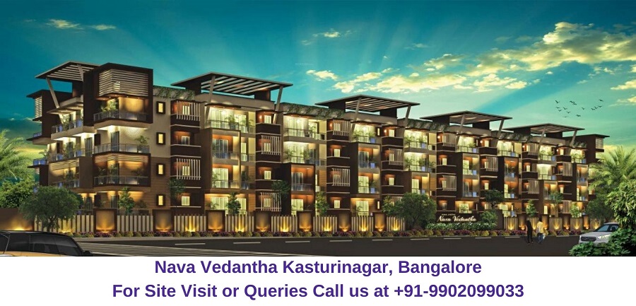 Nava Vedantha Kasturinagar, Bangalore Elevated View (1)