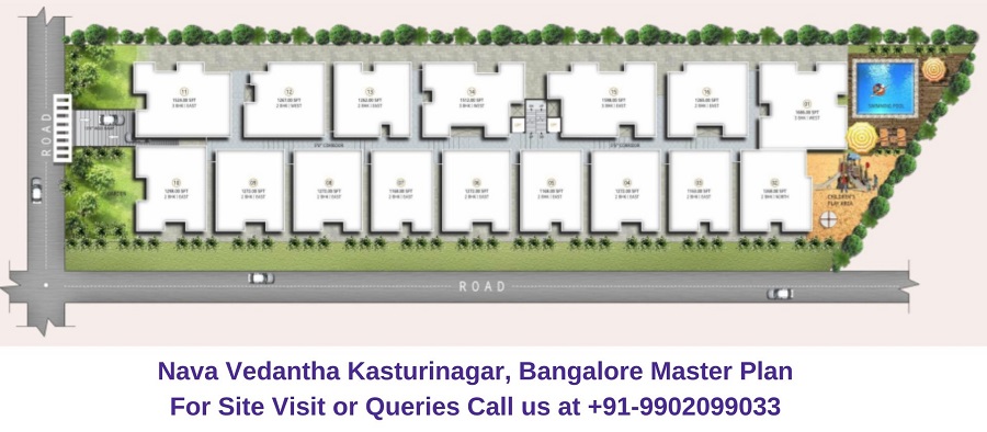 Nava Vedantha Kasturinagar, Bangalore Master Plan