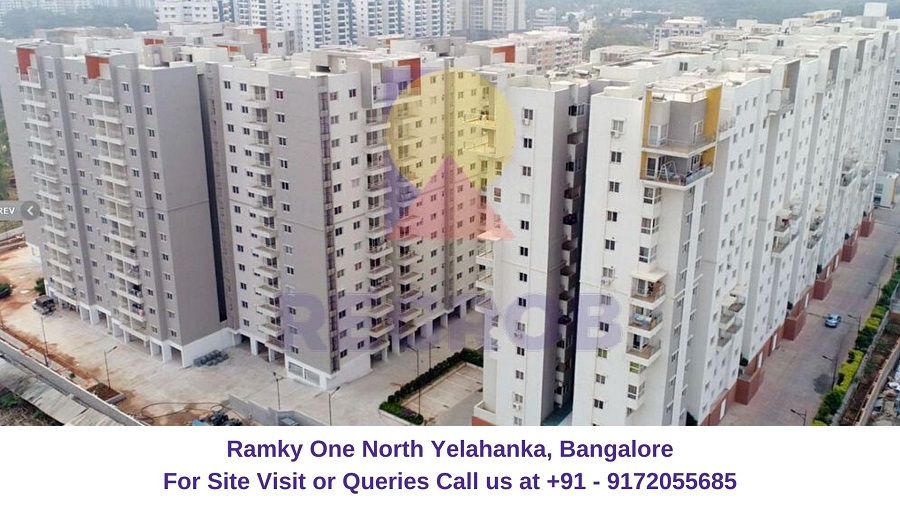 Ramky One North Yelahanka, Bangalore Actual View