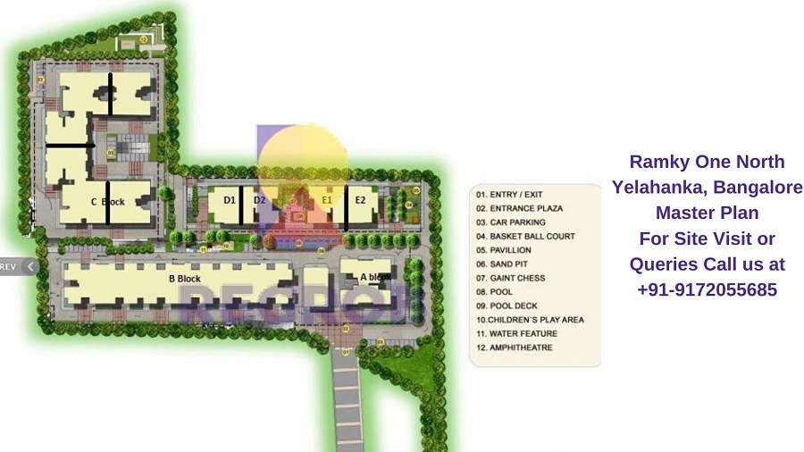 Ramky One North Yelahanka, Bangalore Master Plan