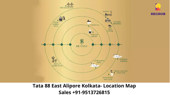 Tata 88 East Alipore Kolkata Location