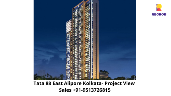 Tata 88 East Alipore Kolkata View of Tower