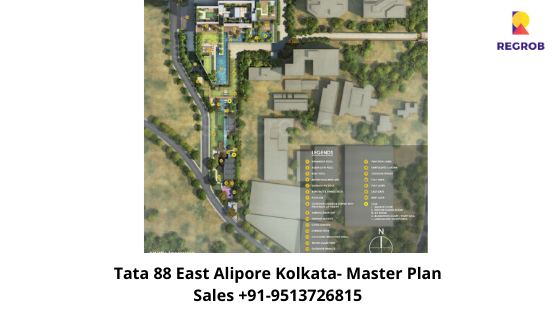 Tata 88 East Alipore Kolkata Master Plan
