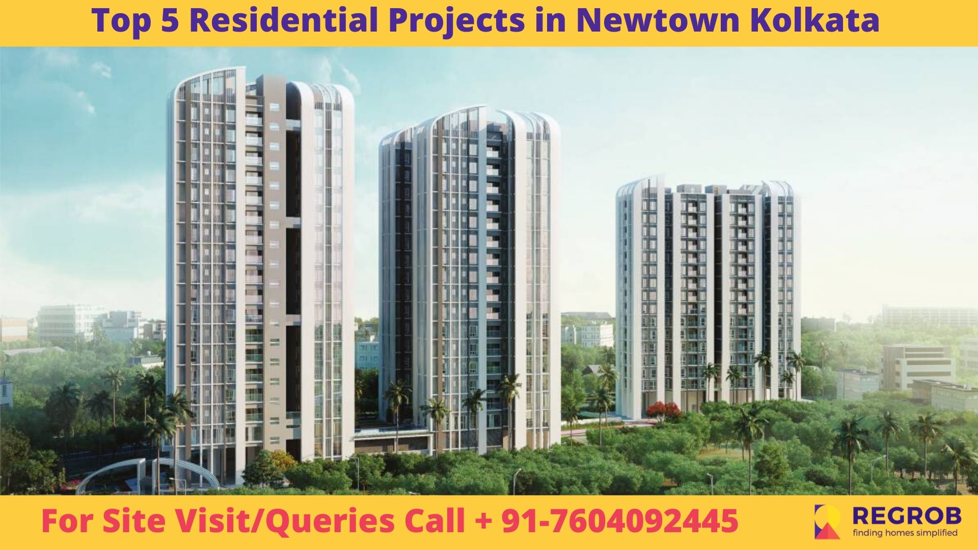 Top 5 Residential Projects in Newtown Kolkata