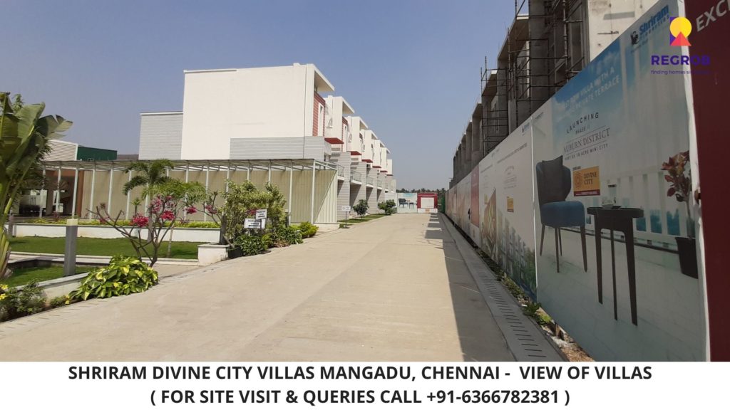 Shriram Divine City Villas Mangadu Chennai