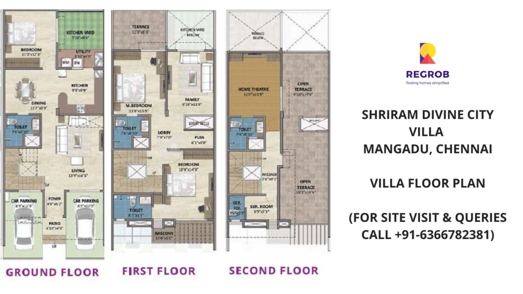 Shriram Divine City Villas Mangadu Chennai