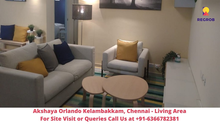 Akshaya Orlando Kelambakkam, Chennai Living Area