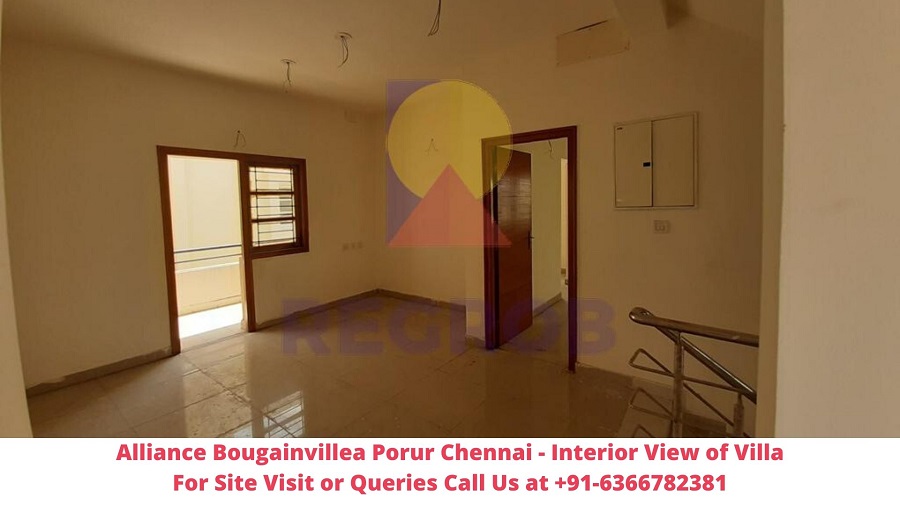 Alliance Bougainvillea Porur Chennai Interior View of Villa Regrob