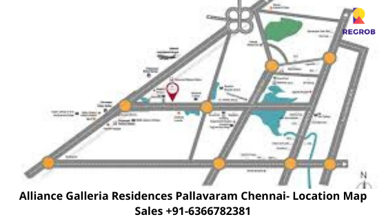 Alliance Galleria Residences location map
