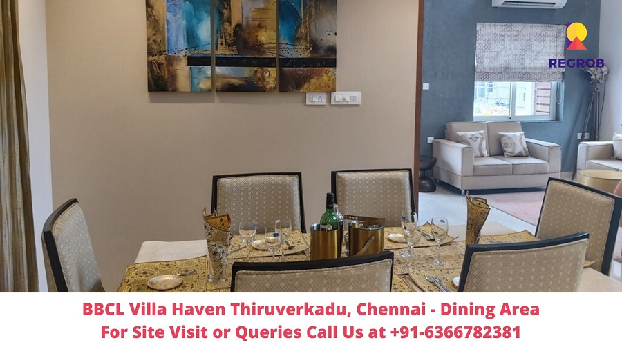 BBCL Villa Haven Thiruverkadu, Chennai Dining Area