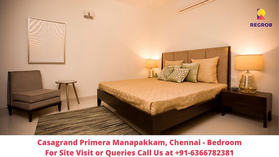 Casagrand Primera Manapakkam, Chennai Bedroom