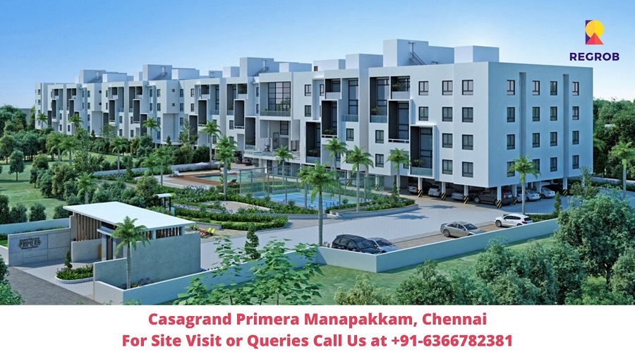 Casagrand Primera Manapakkam, Chennai Elevated View