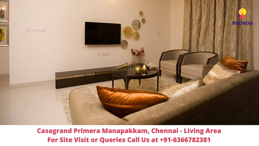 Casagrand Primera Manapakkam, Chennai Living Area