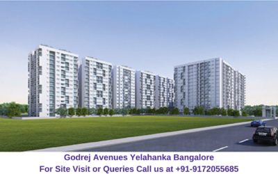 Godrej Avenues Yelahanka Bangalore Elevated View (1)