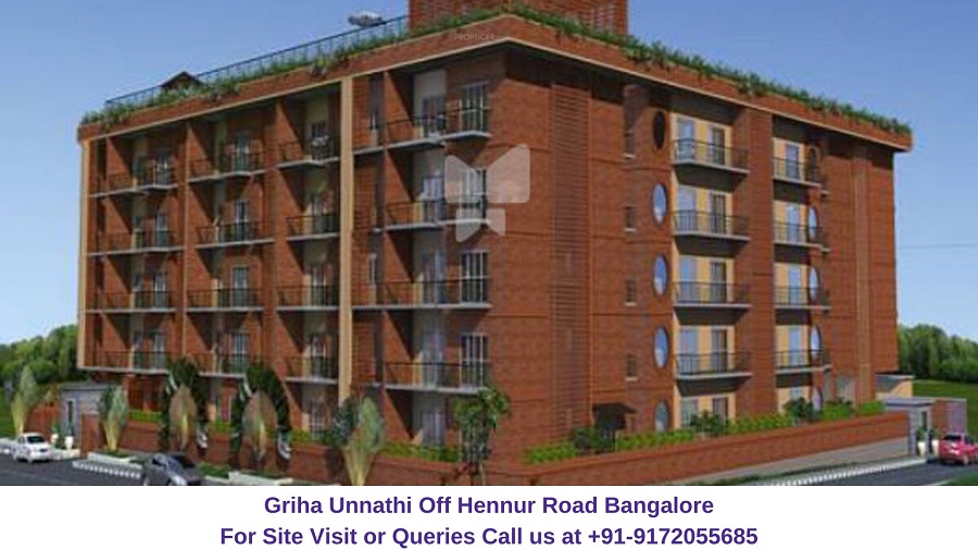 Griha Unnathi Off Hennur Road Bangalore Actual View (1)