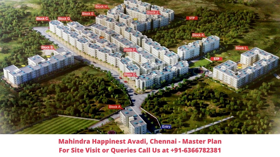 Mahindra Happinest Avadi, Chennai Master Plan