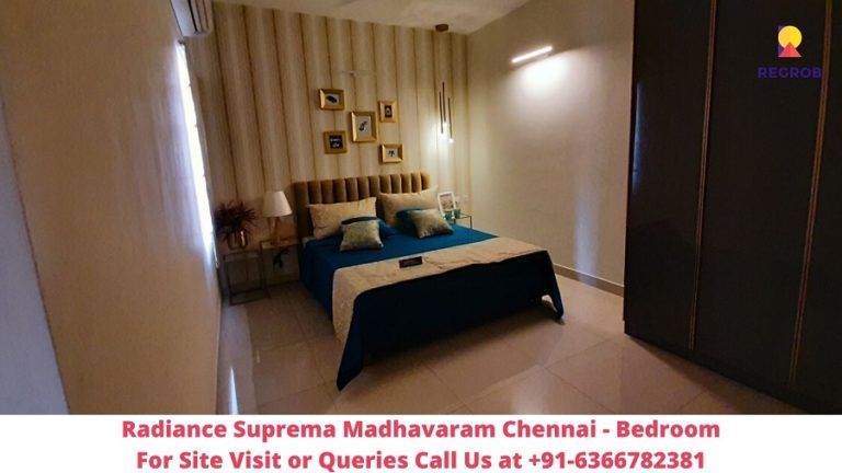 Radiance Suprema Madhavaram Chennai Bedroom - Regrob