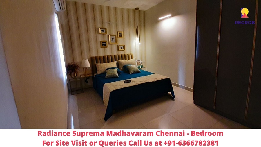 Radiance Suprema Madhavaram Chennai Bedroom Regrob