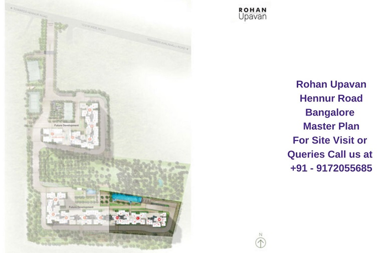 Rohan Upavan Hennur Road Bangalore Master Plan