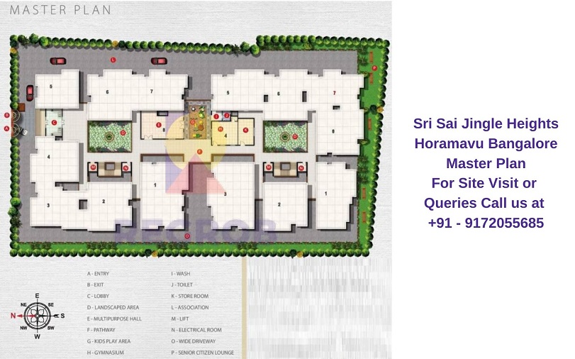 Sri Sai Jingle Heights Horamavu Bangalore Master Plan