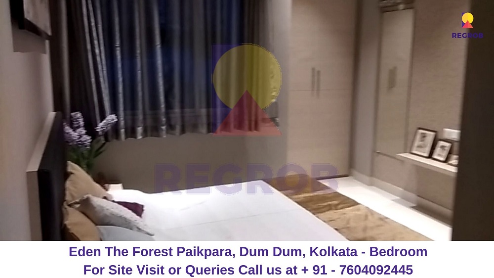 Eden The Forest Paikpara, Dum Dum, Kolkata Bedroom (1)