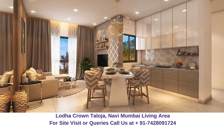 Lodha Crown Taloja, Navi Mumbai Living Area (2)