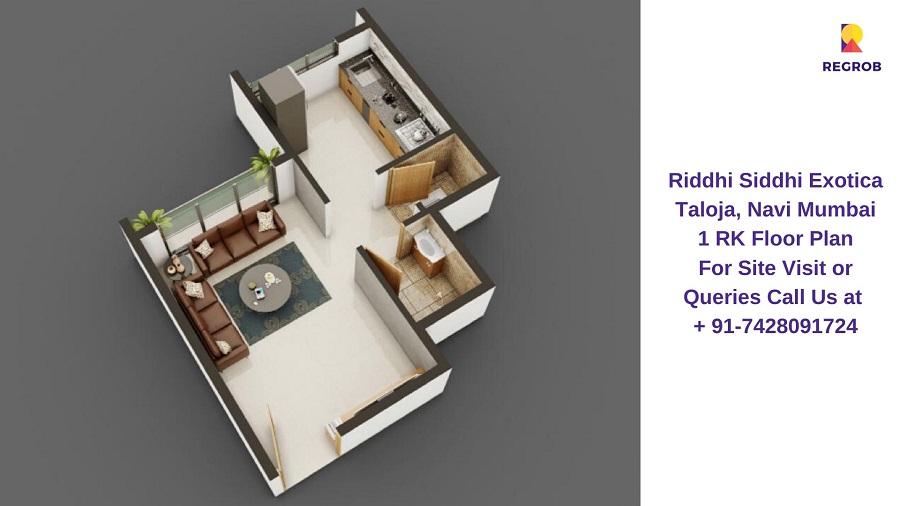 1 RK Floor Plan