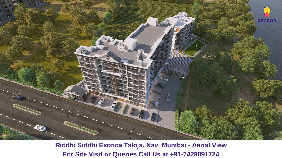 Riddhi Siddhi Exotica Taloja, Navi Mumbai Aerial View